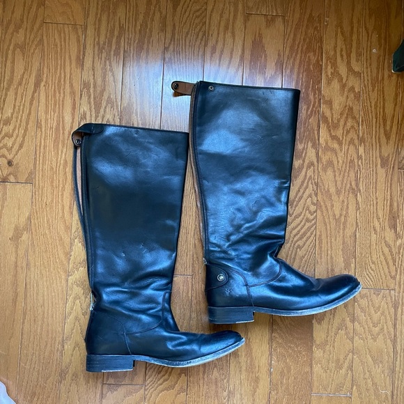 Frye Leather Riding Boots - Picture 2 of 4
